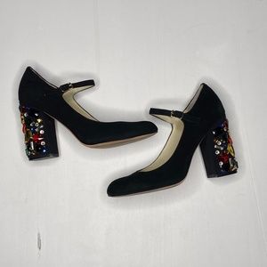 Bettye Muller Anthropologie Brilliant Heels Size 8